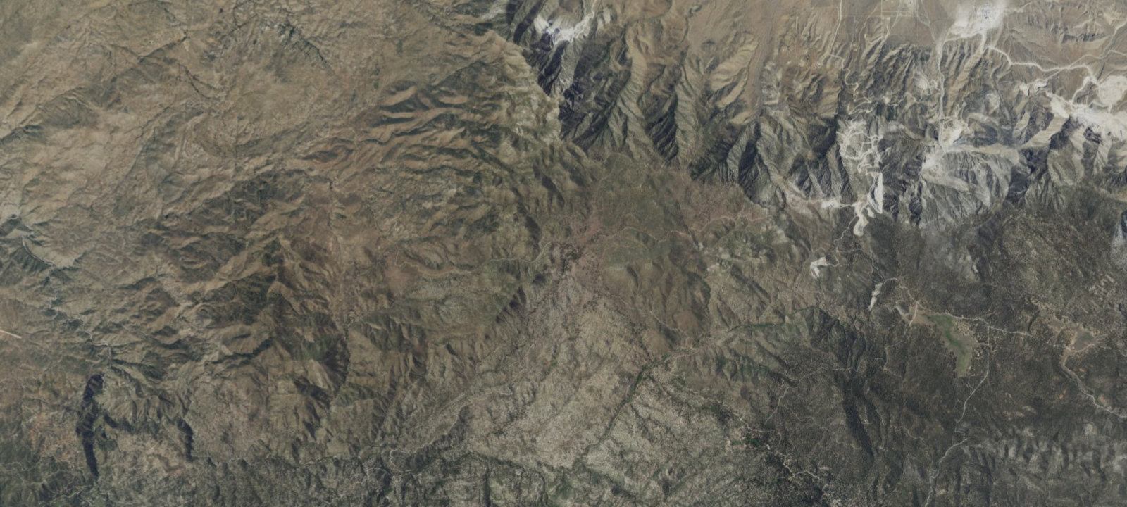 Map of Clark'S Ranch Trail Yellow Post Site