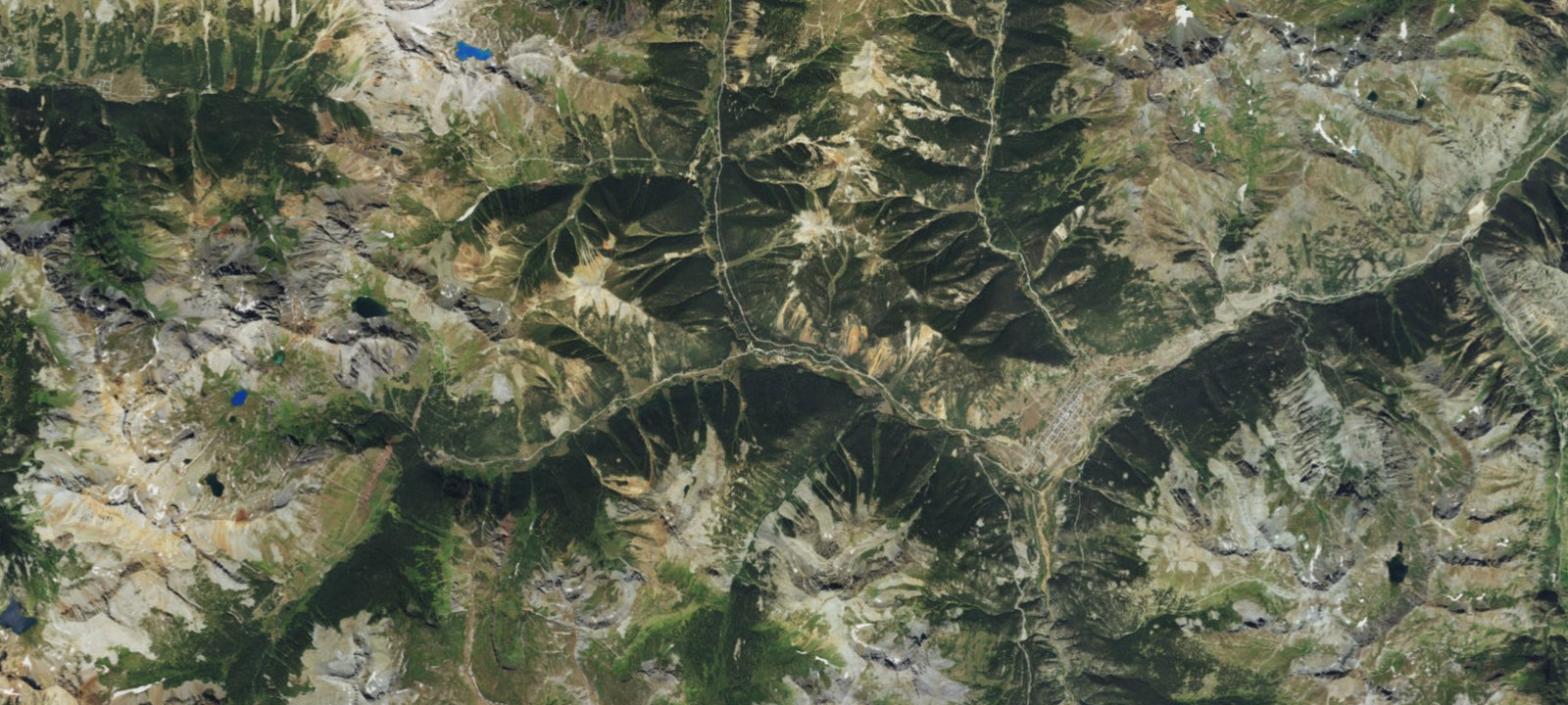 Map of Kendall Designated Camping Area
