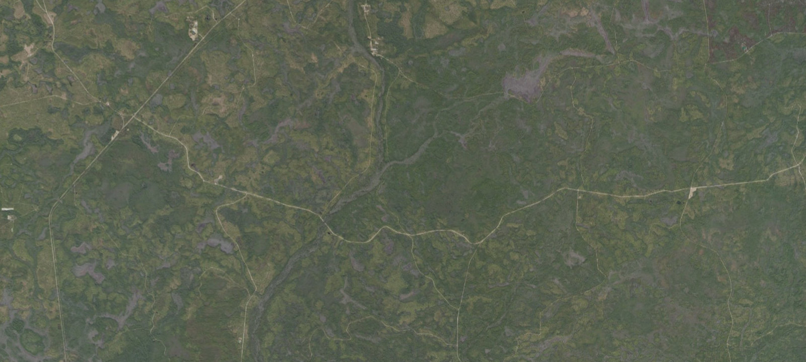 Map of Twin Poles Hunt Camp