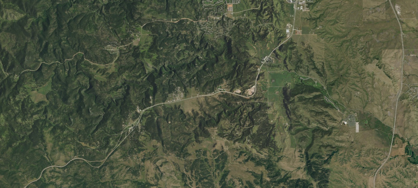 Map of Mystery Mountain Resort