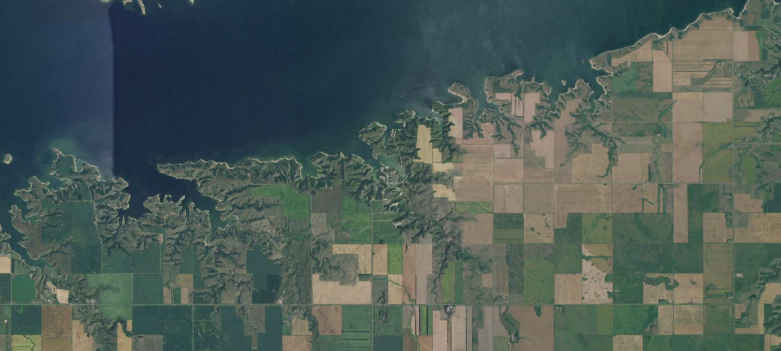 Map of Hazen Bay Recreation Area