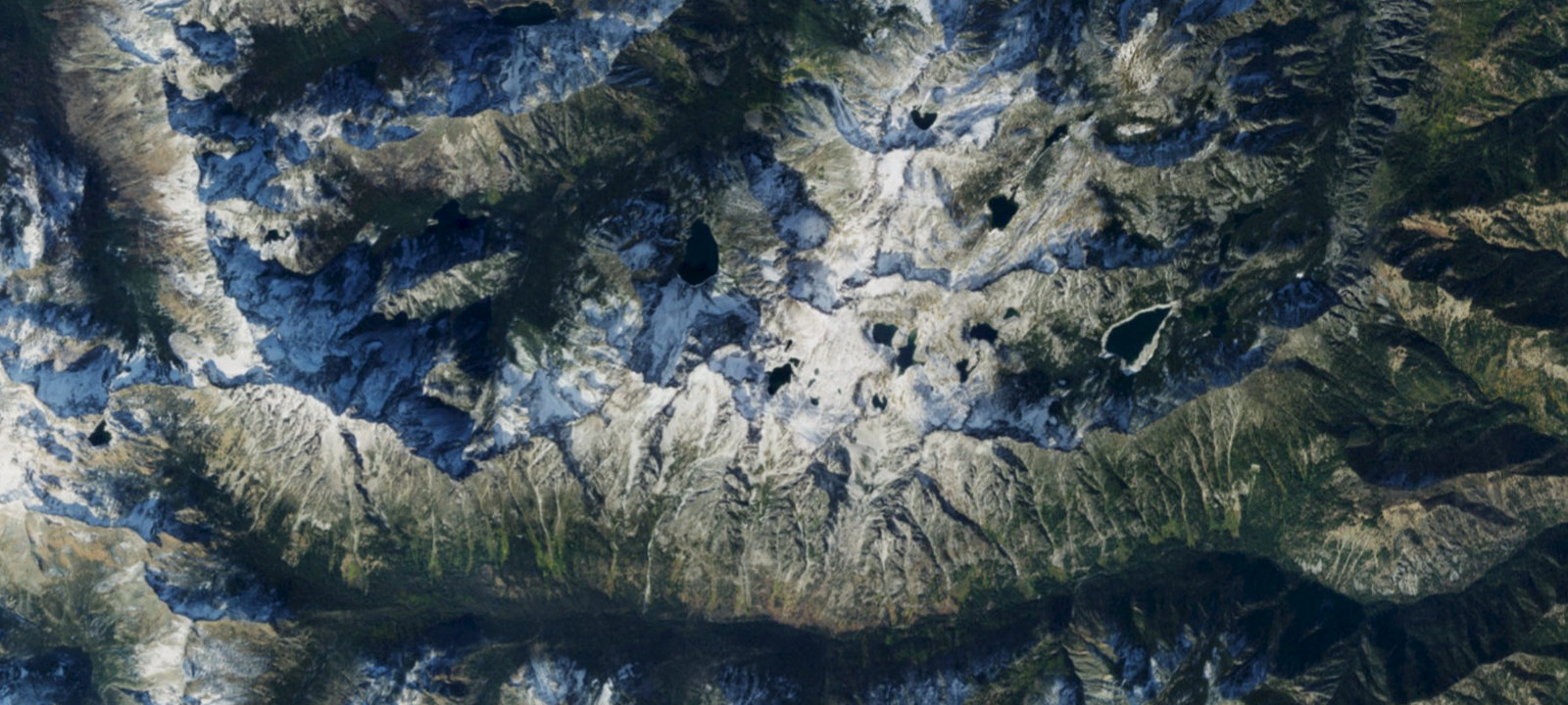 Map of Tranquil Lake Backcountry Camping