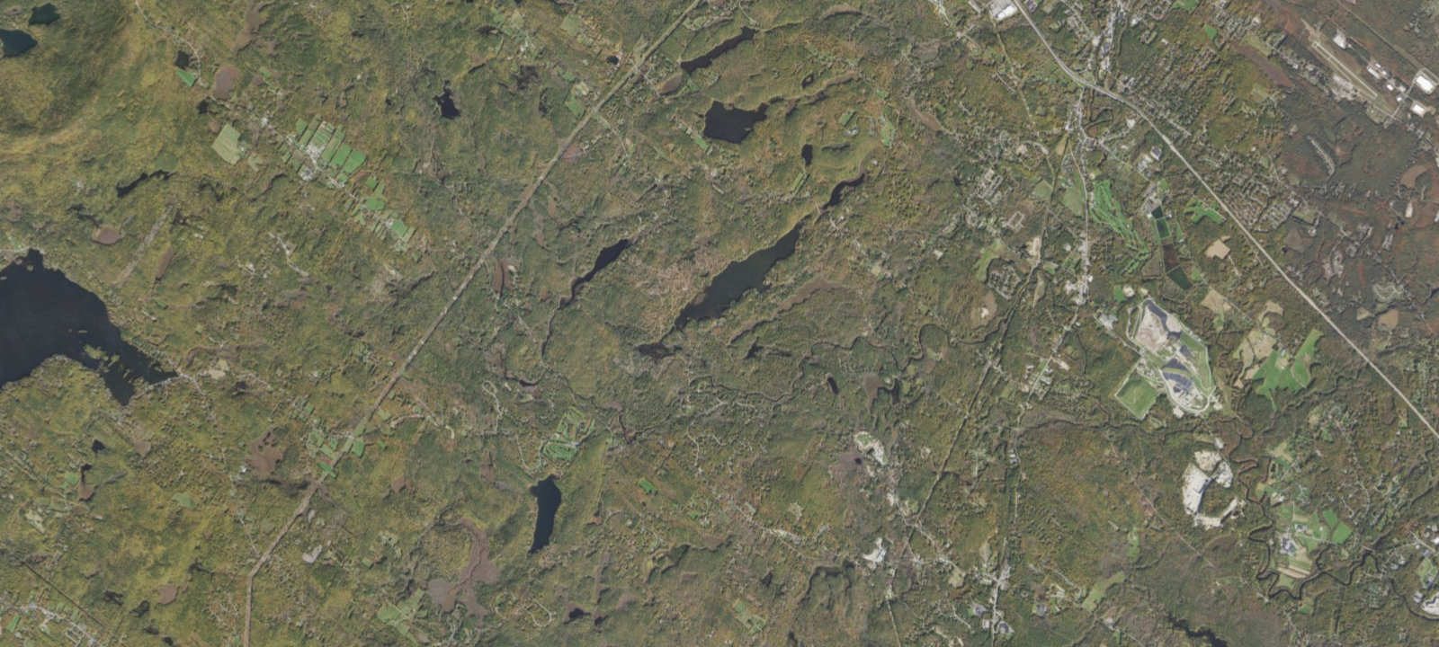 Map of Ayers Lake Farm Campground & Cottages
