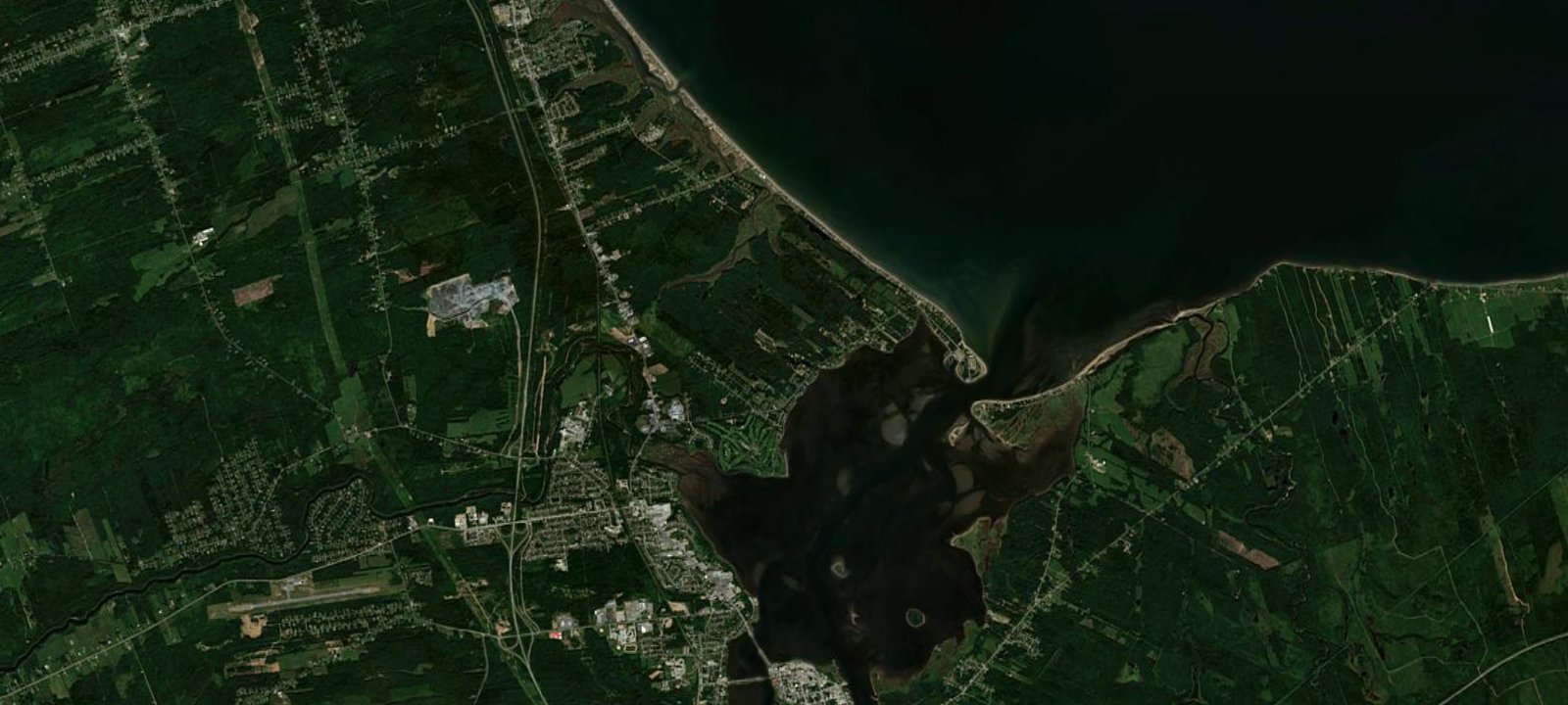 Map of Youghall Camping