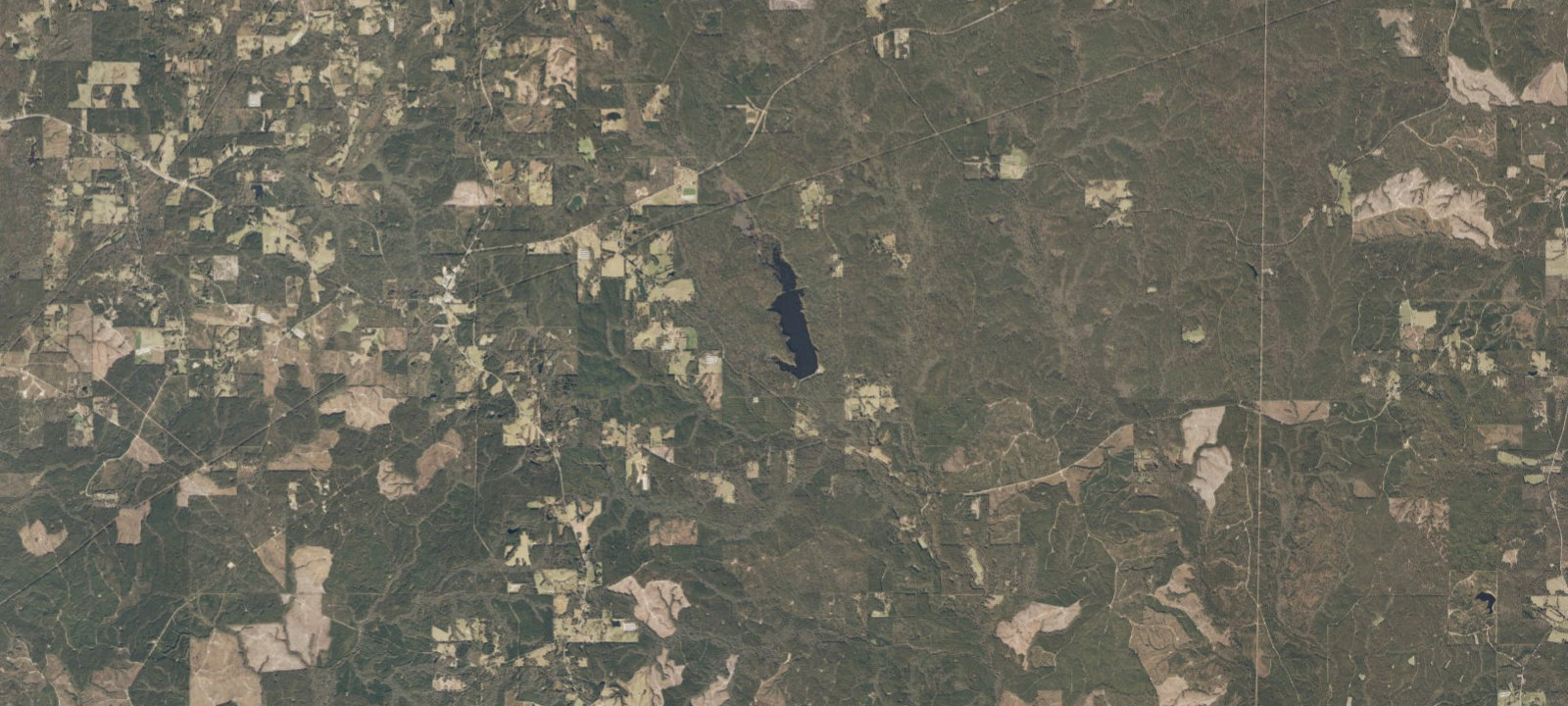 Map of Turkey Fork Recreation Area
