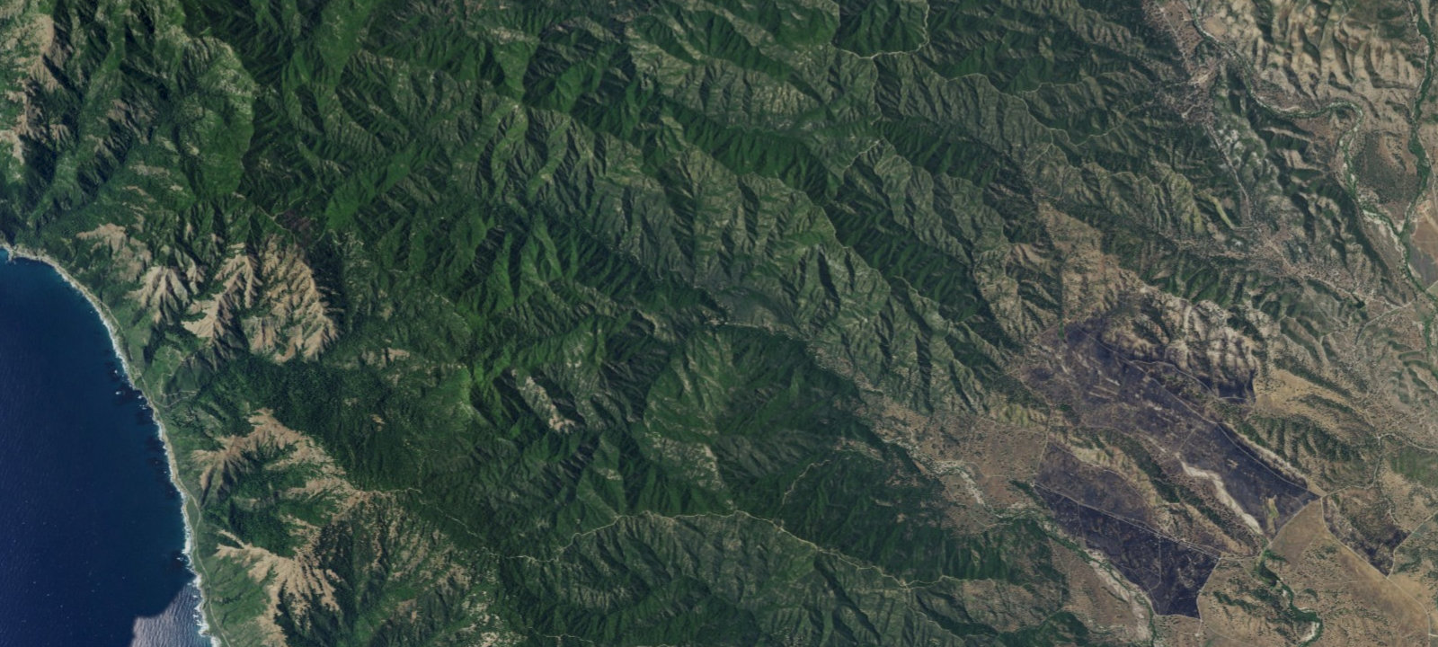 Map of Ponderosa Campground