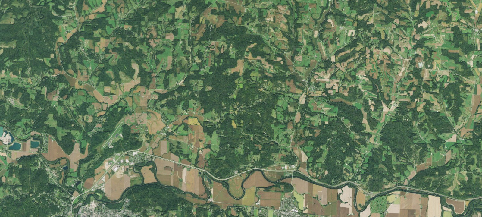 Map of Forest Hill Lake & Campground