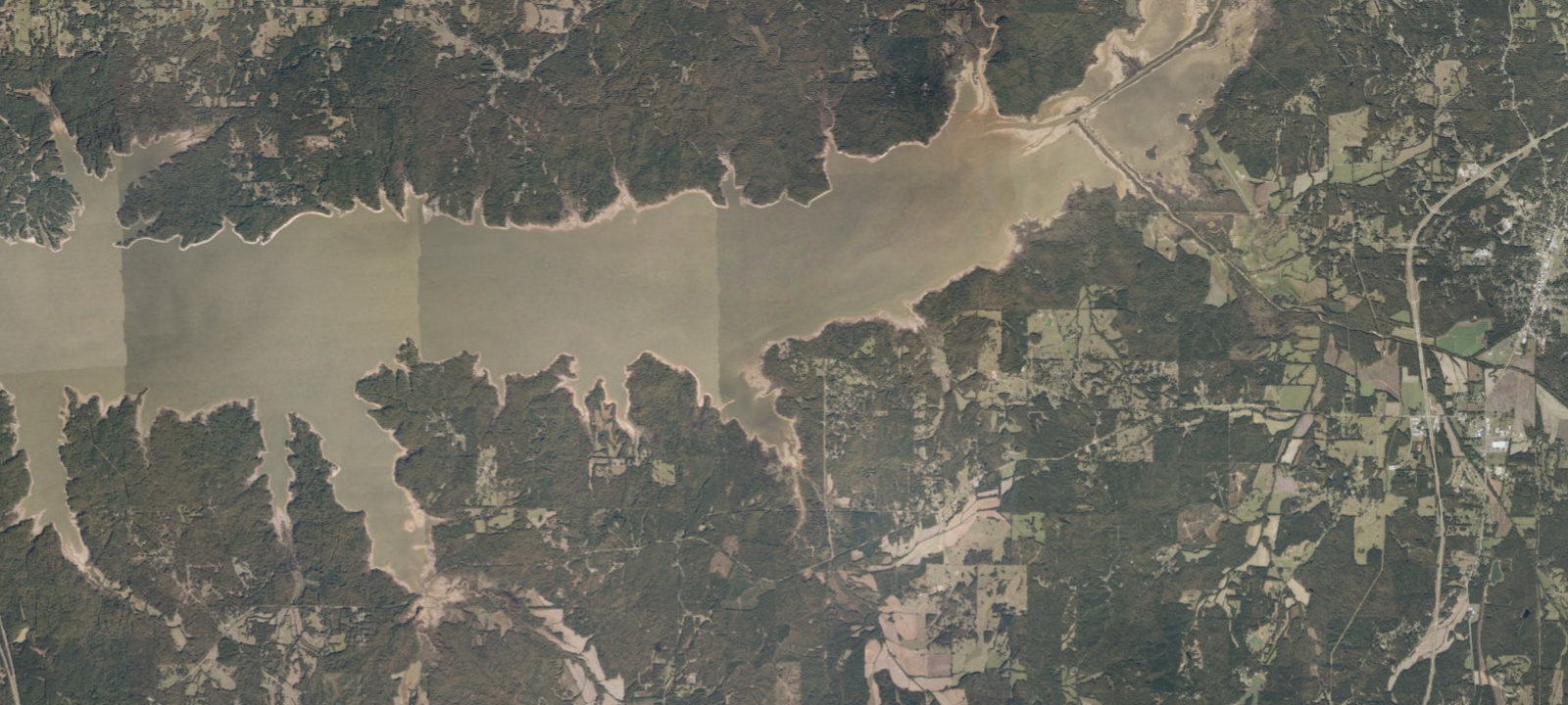 Map of Water Valley Landing