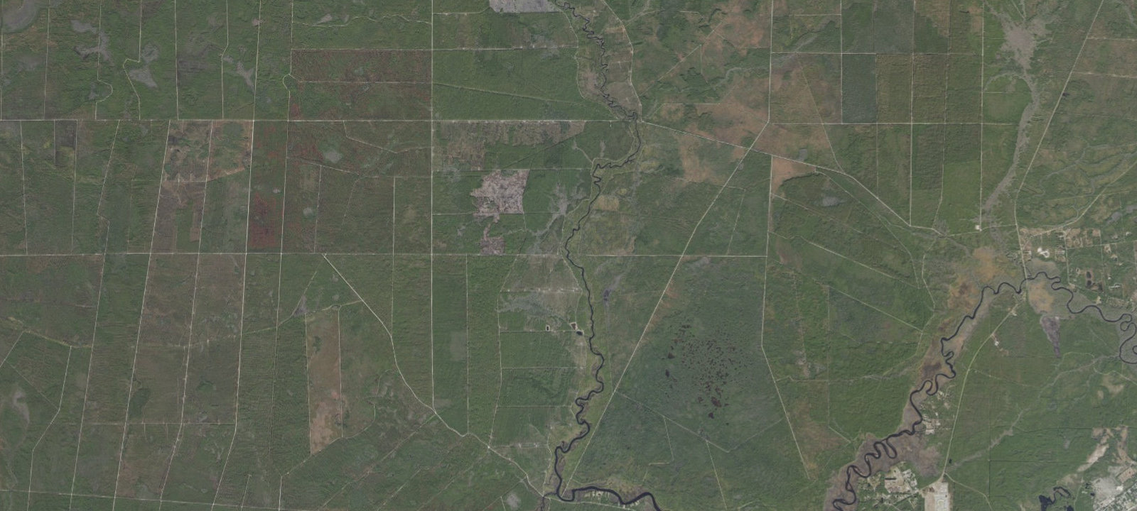 Map of East Double Bridge Road camp