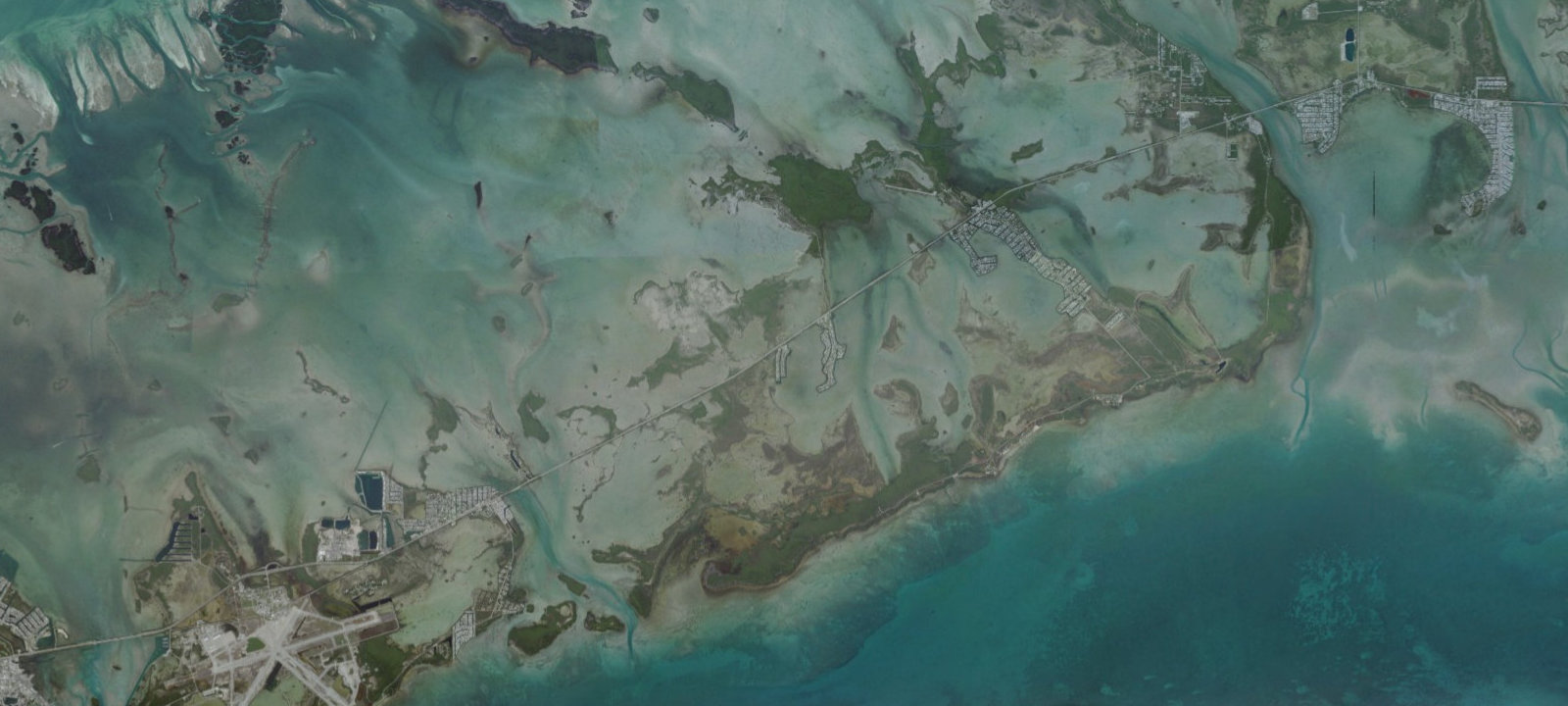 Map of Bluewater Key - A Luxury RV Resort