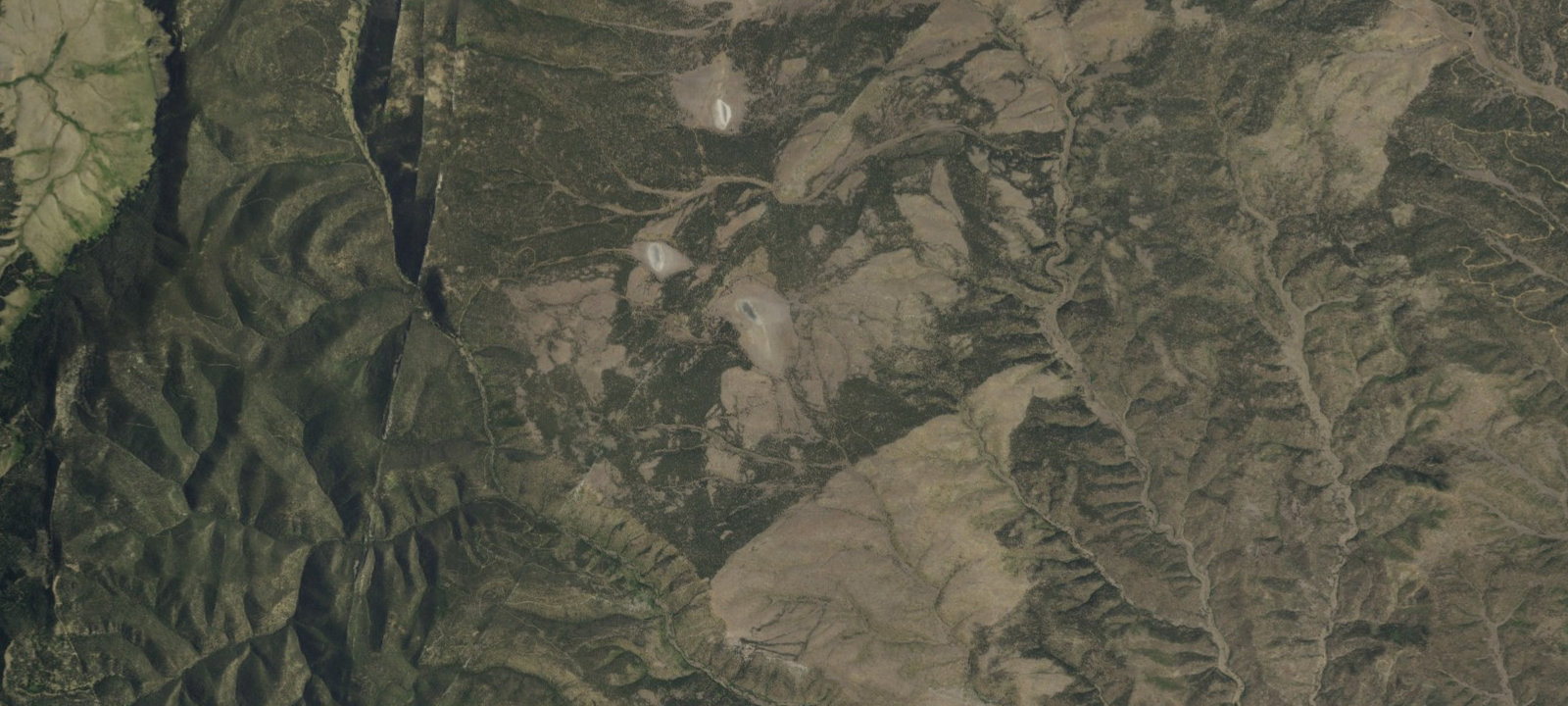 Map of Beatty Lakes Low Impact Camp