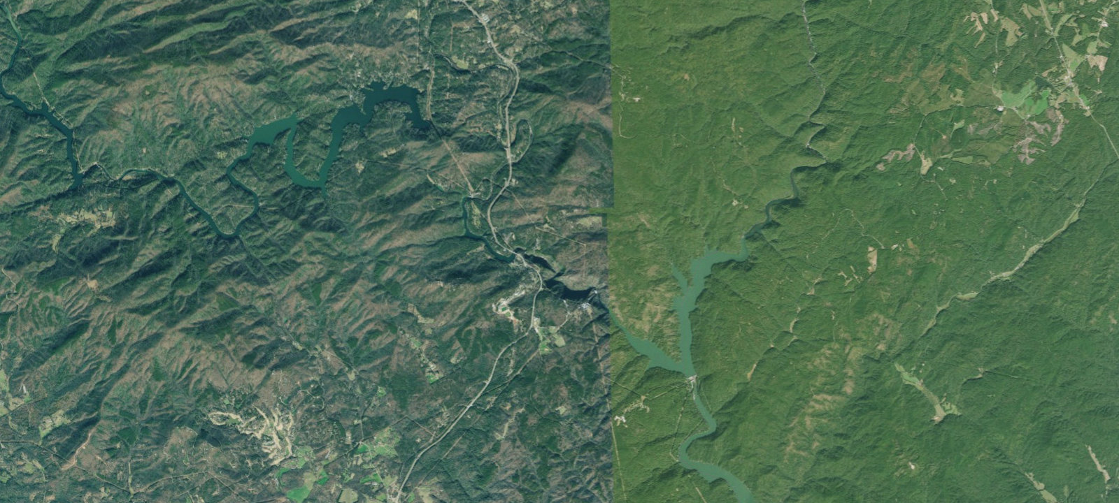 Map of Backcountry Campsite #2