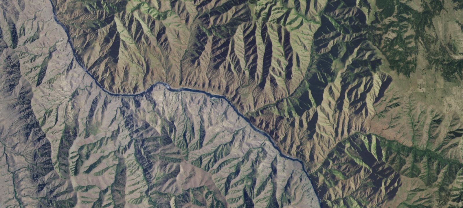 Map of Thorn Creek Campsite
