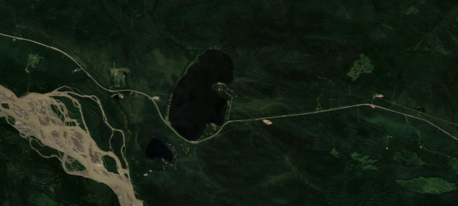 Map of Birch Lake State Recreation Site