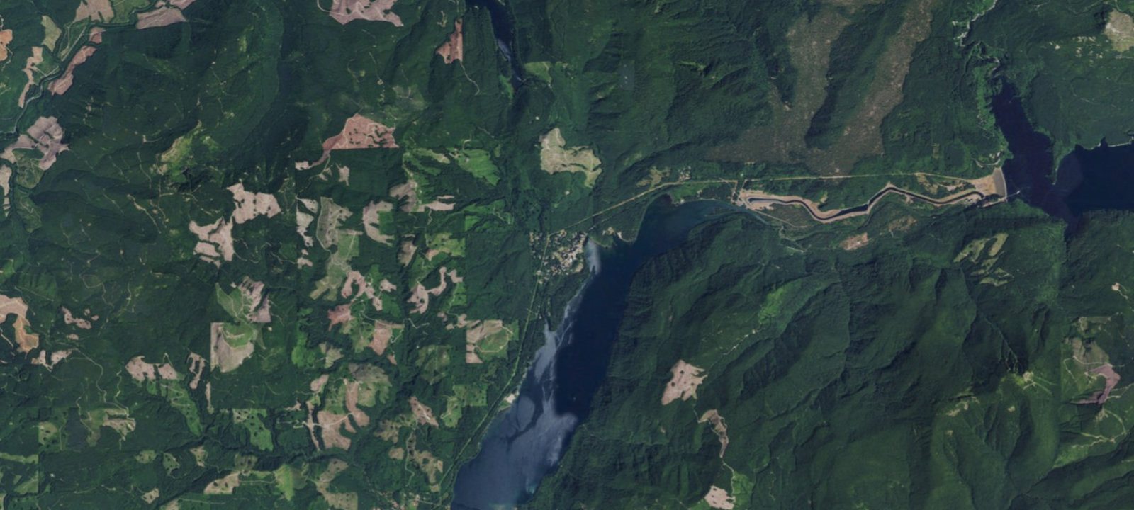 Map of Lone Fir Resort