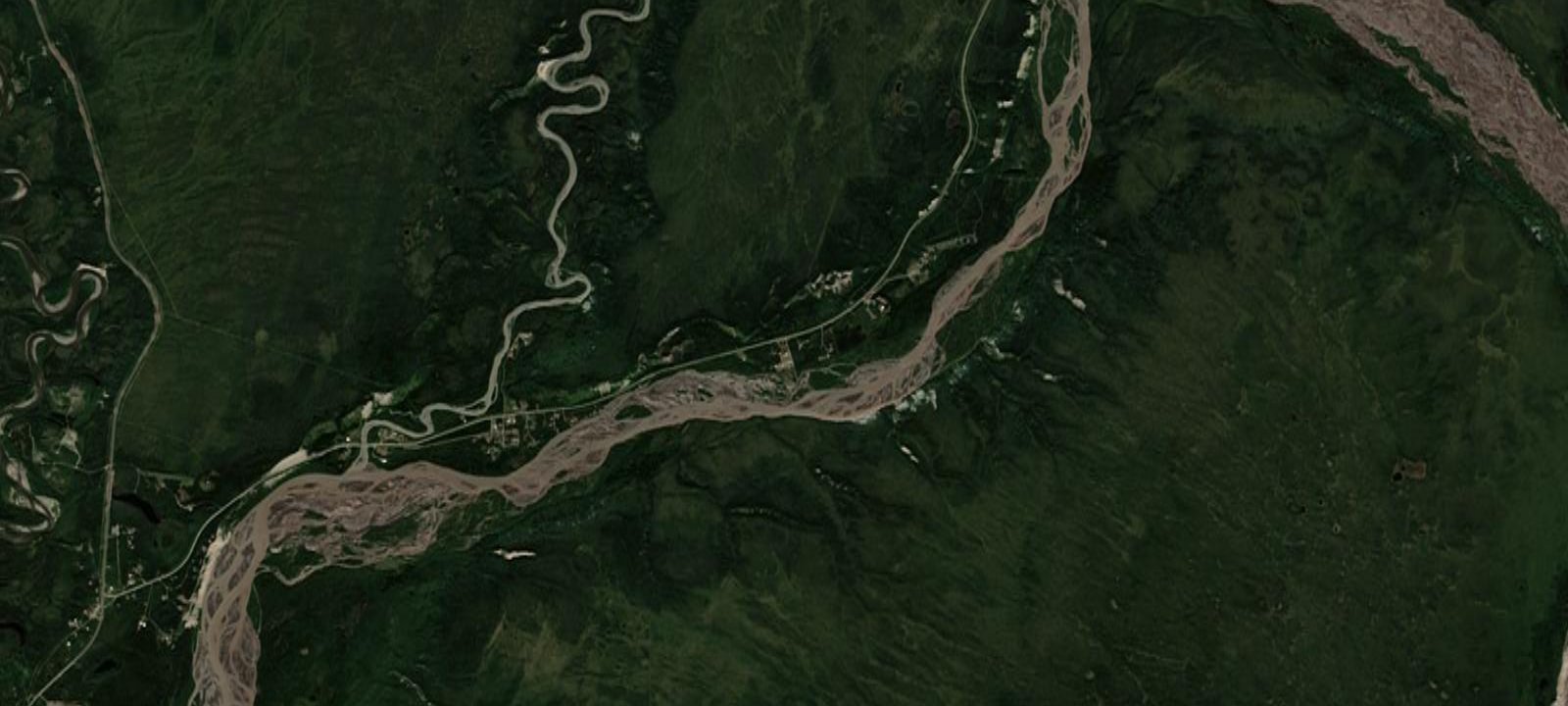 Map of Gakona Alaska RV Park & Campground
