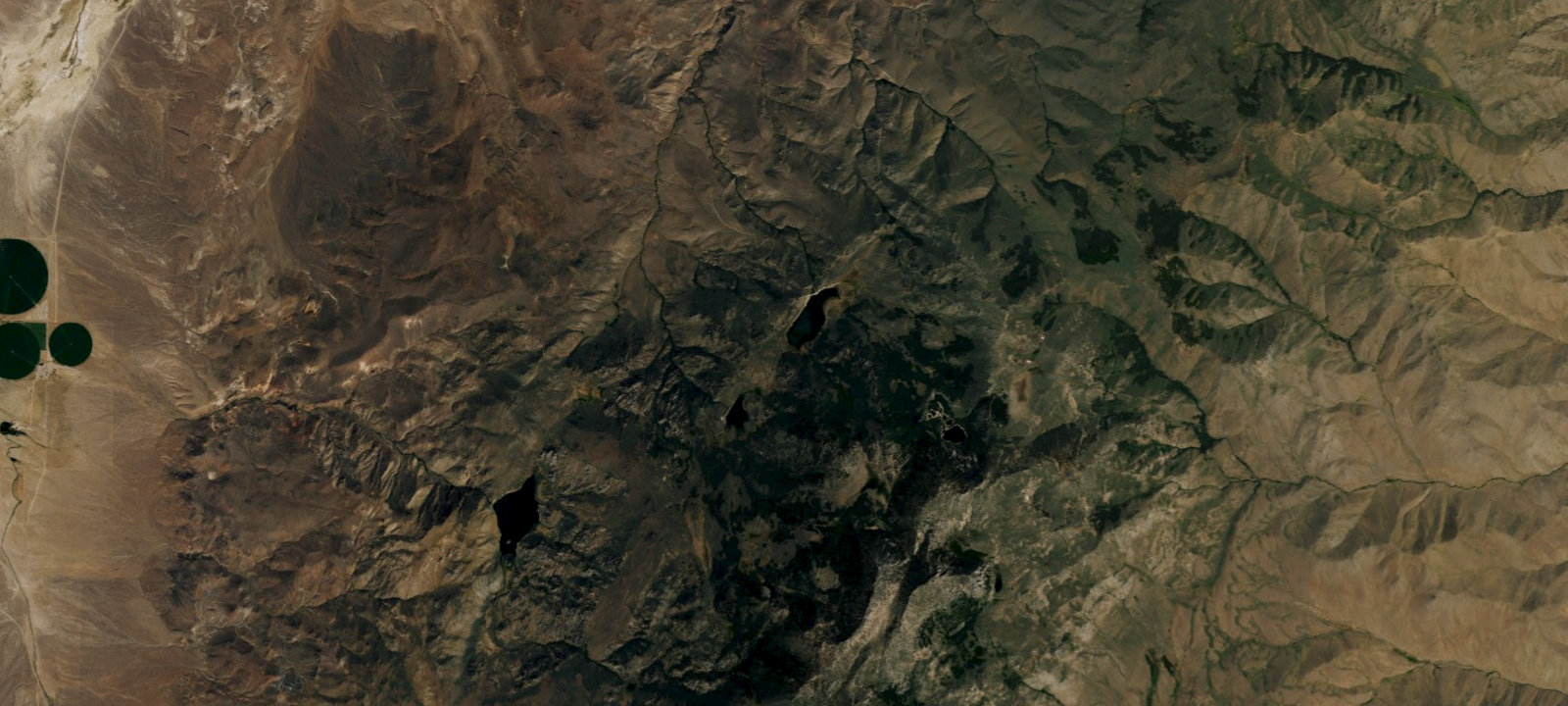 Map of Onion Valley Reservoir Campsite #1