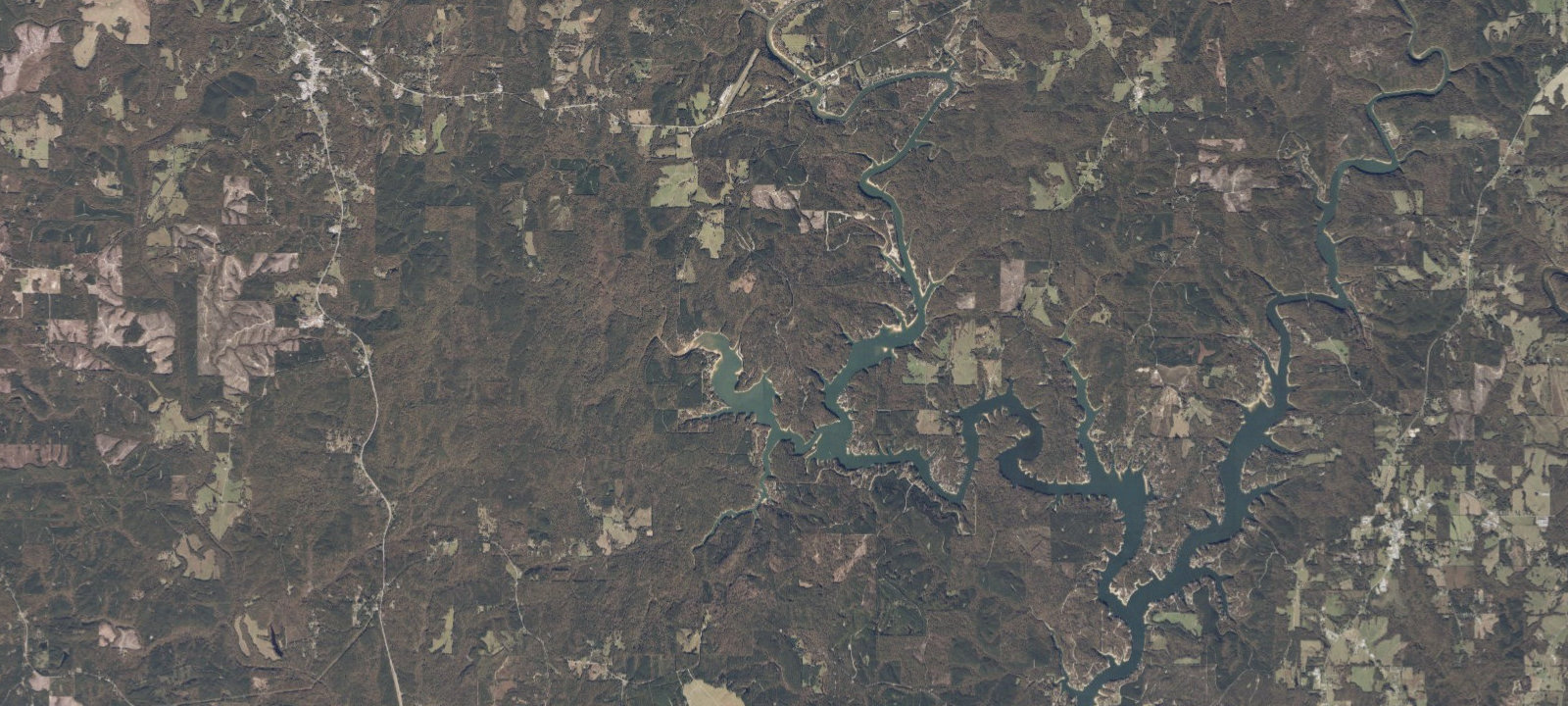 Map of Corinth Recreation Area