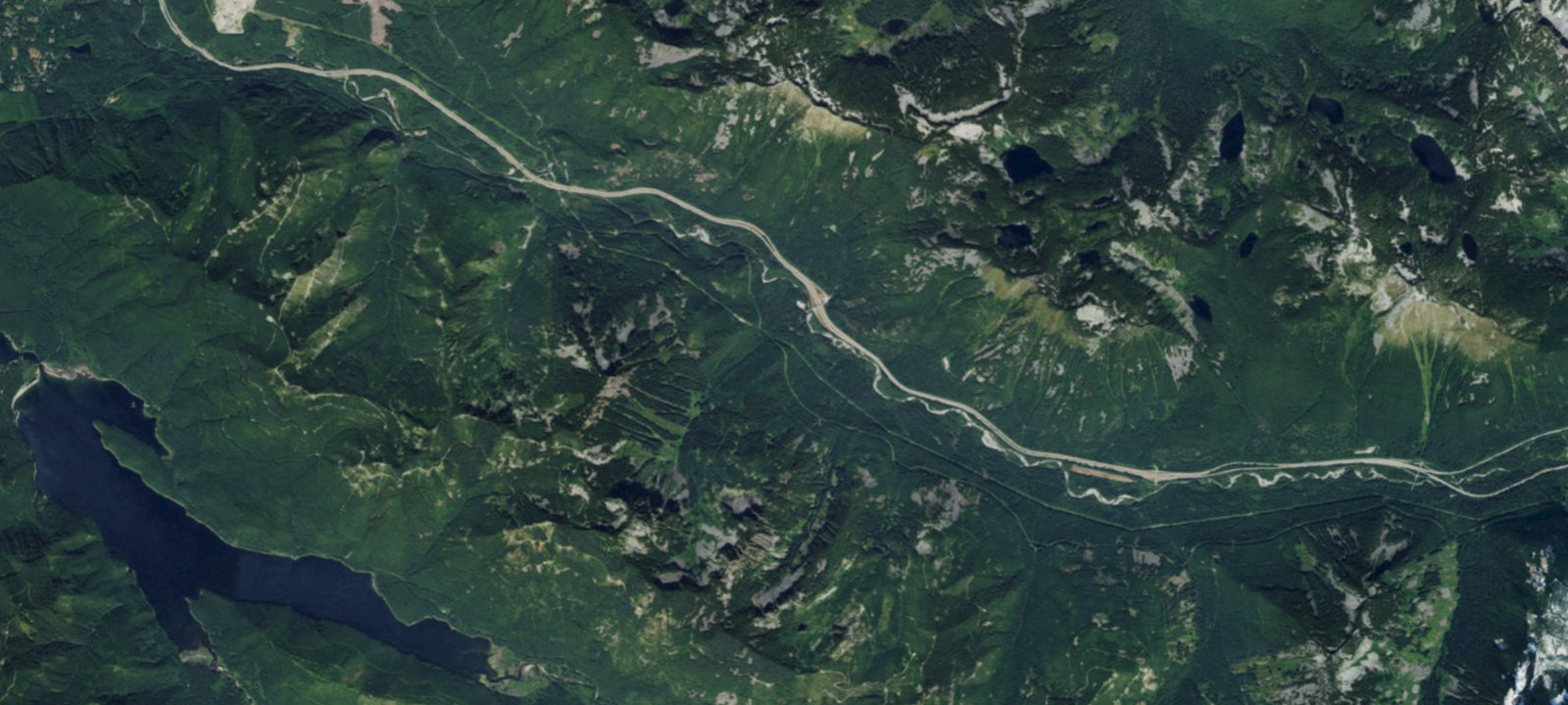 Map of Alice Creek Campsite