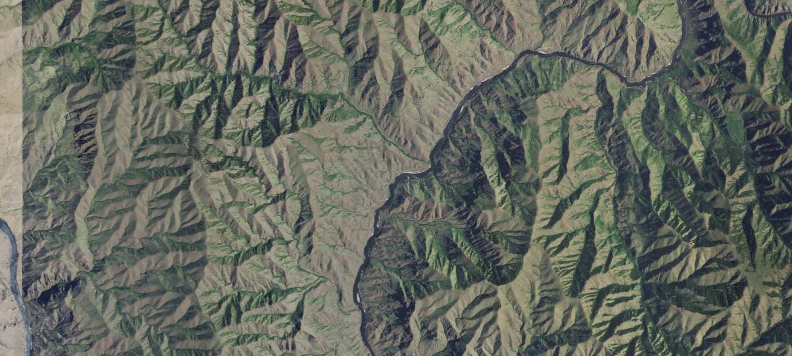 Map of China South Campsite