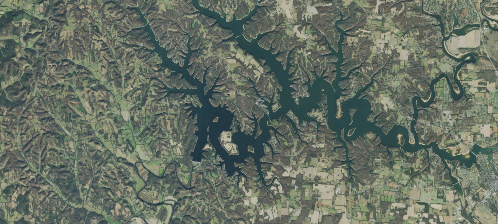 Map of Tims Ford State Park Main Campground