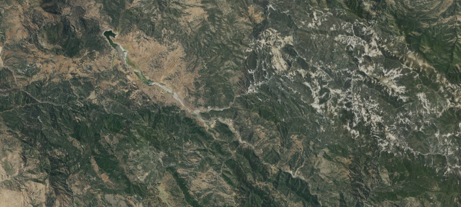 Map of Oak Flat Campground