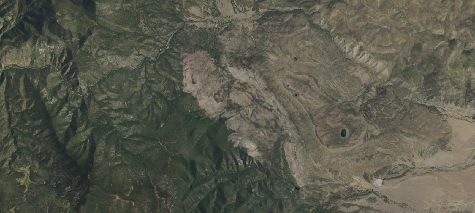Map of Upper Sawmill Camp