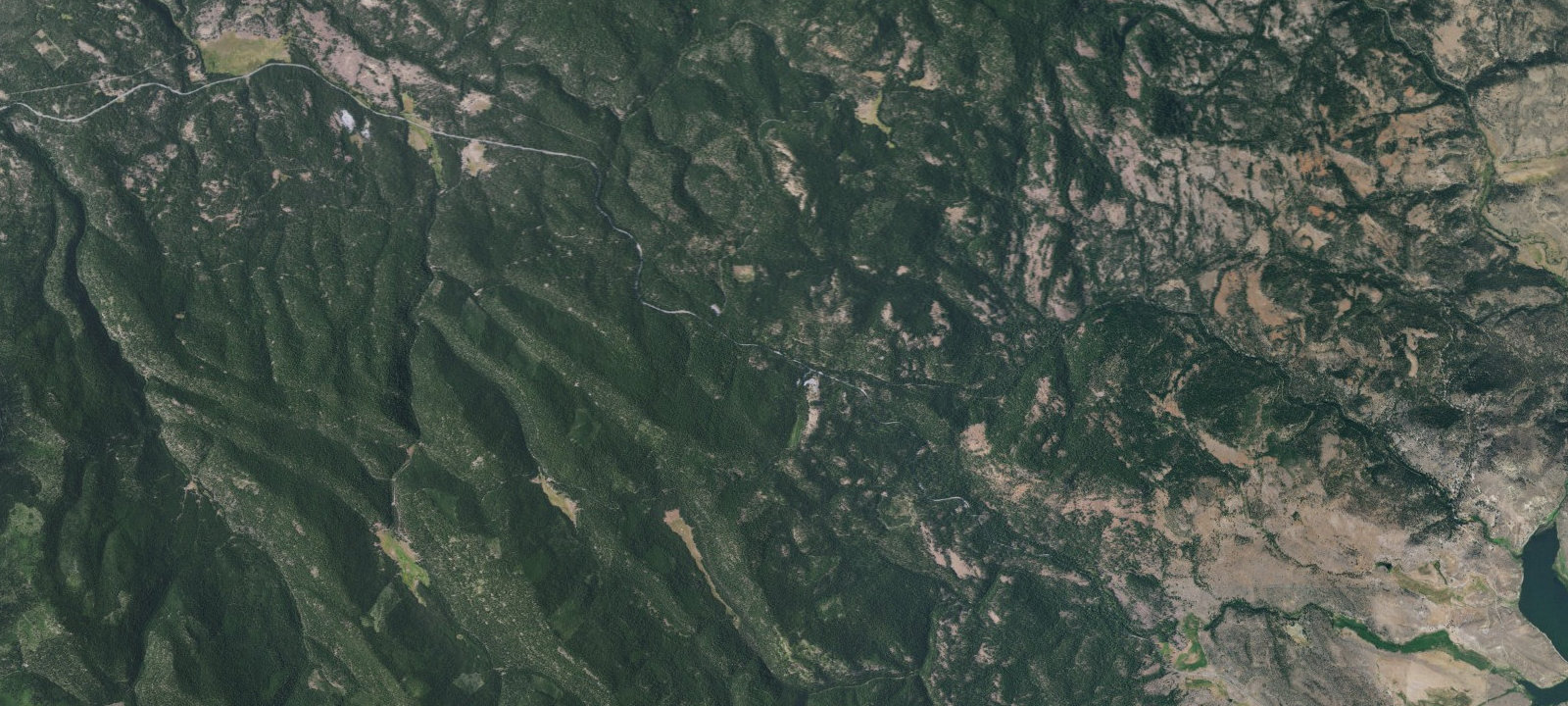 Map of Oregon Campground