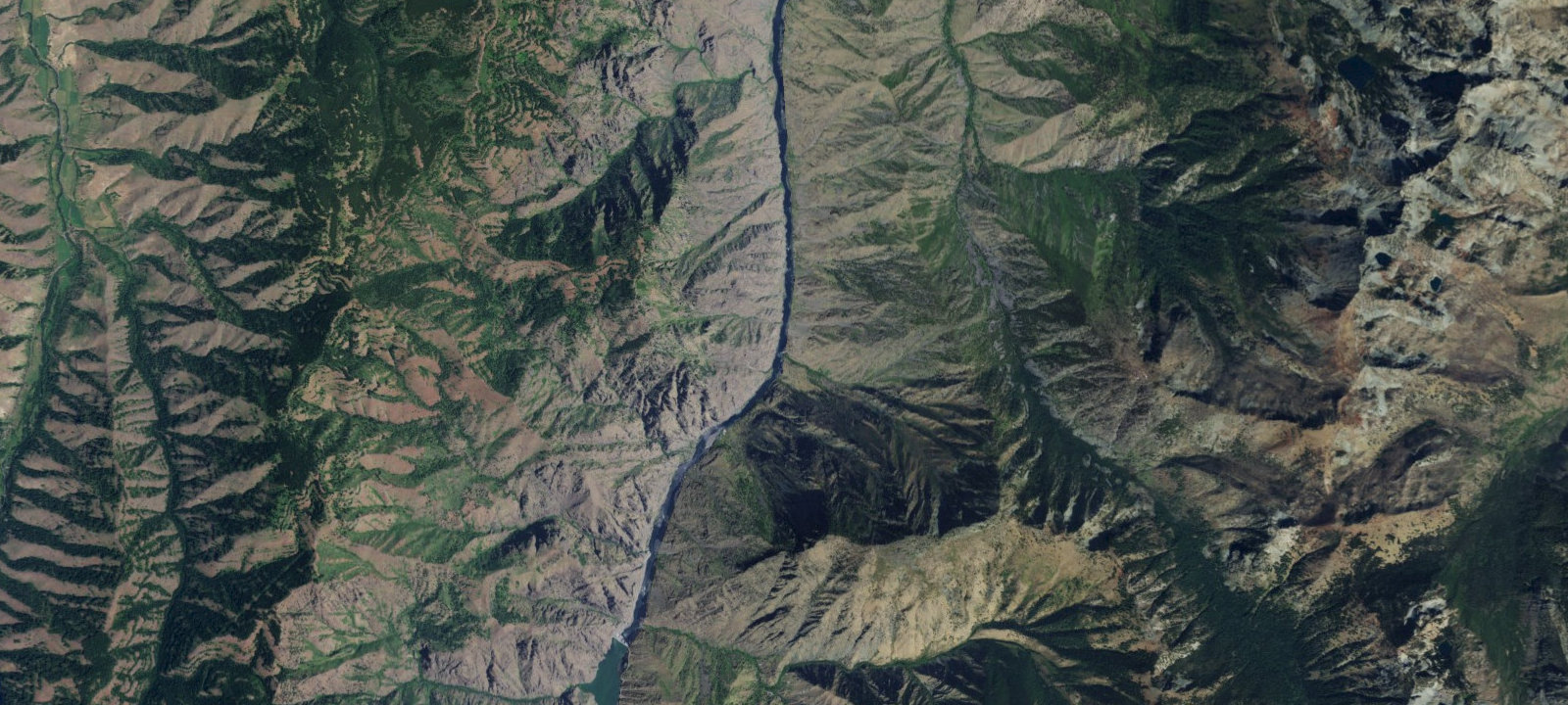 Map of Brush Creek Campsite