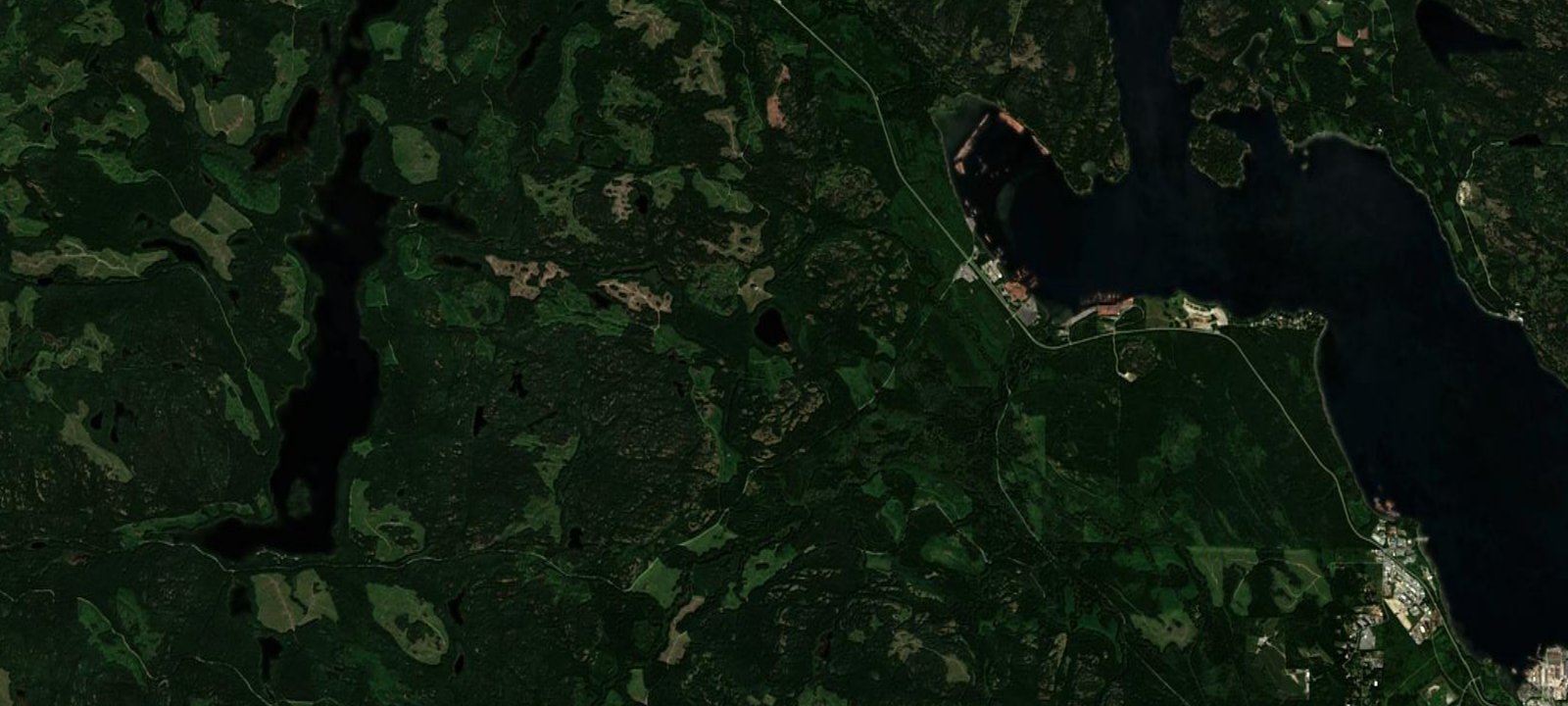 Map of Mary Lake Campsite