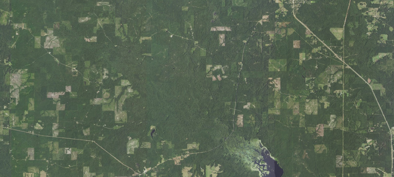Map of Sugar Creek Hunter Camp