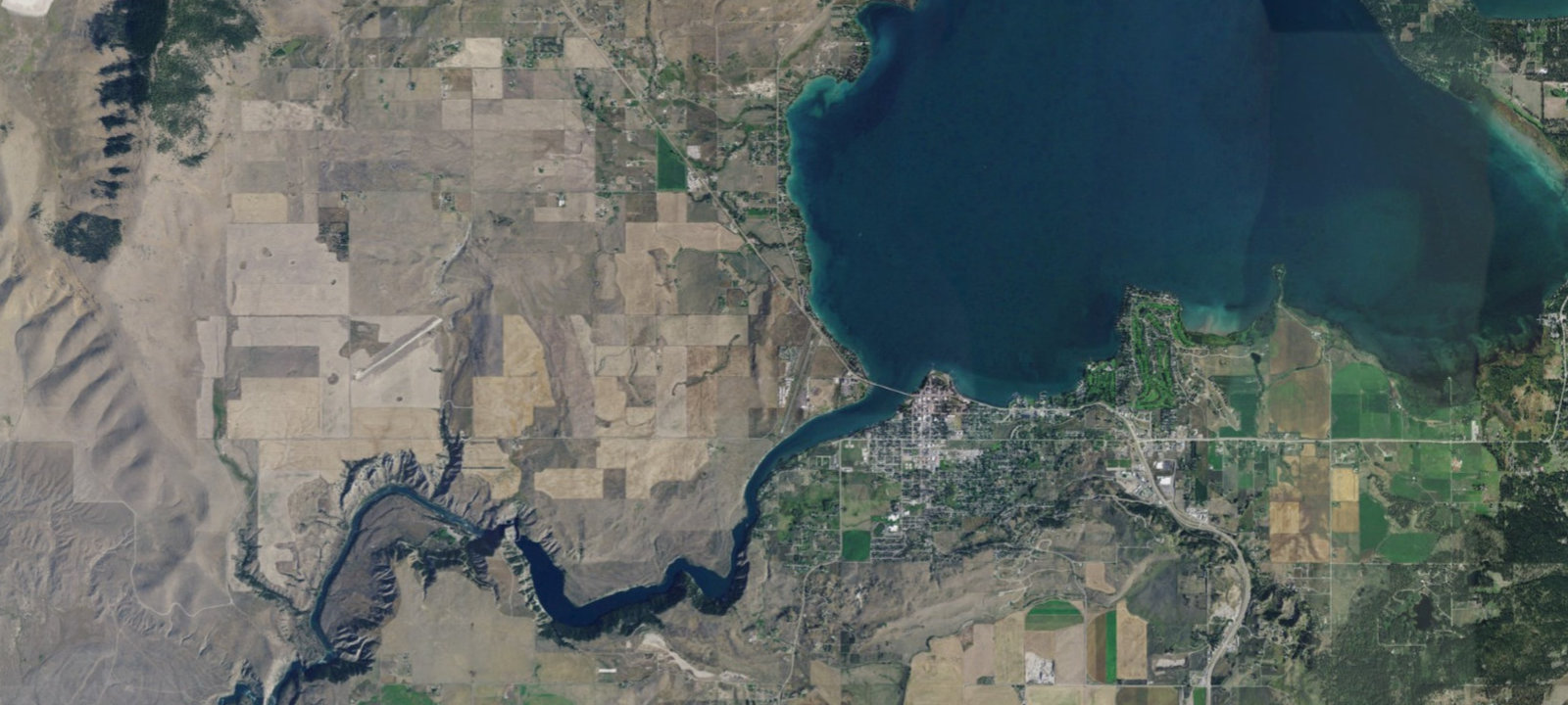 Map of Polson / Flathead Lake KOA Holiday