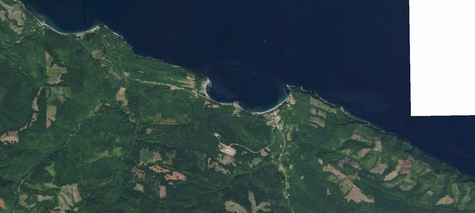 Map of Coho Estates RV Park and Marina