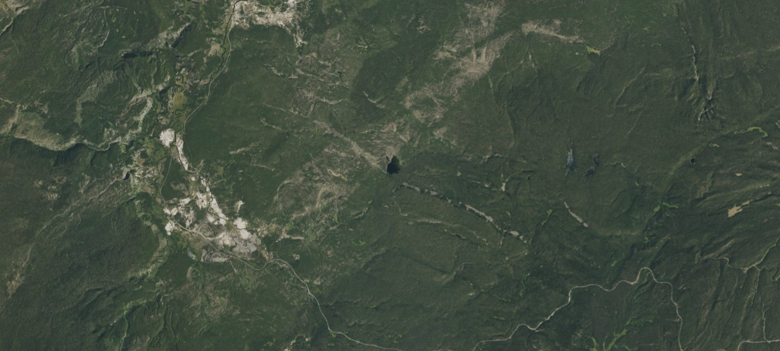 Map of Mallard Lake Outlet