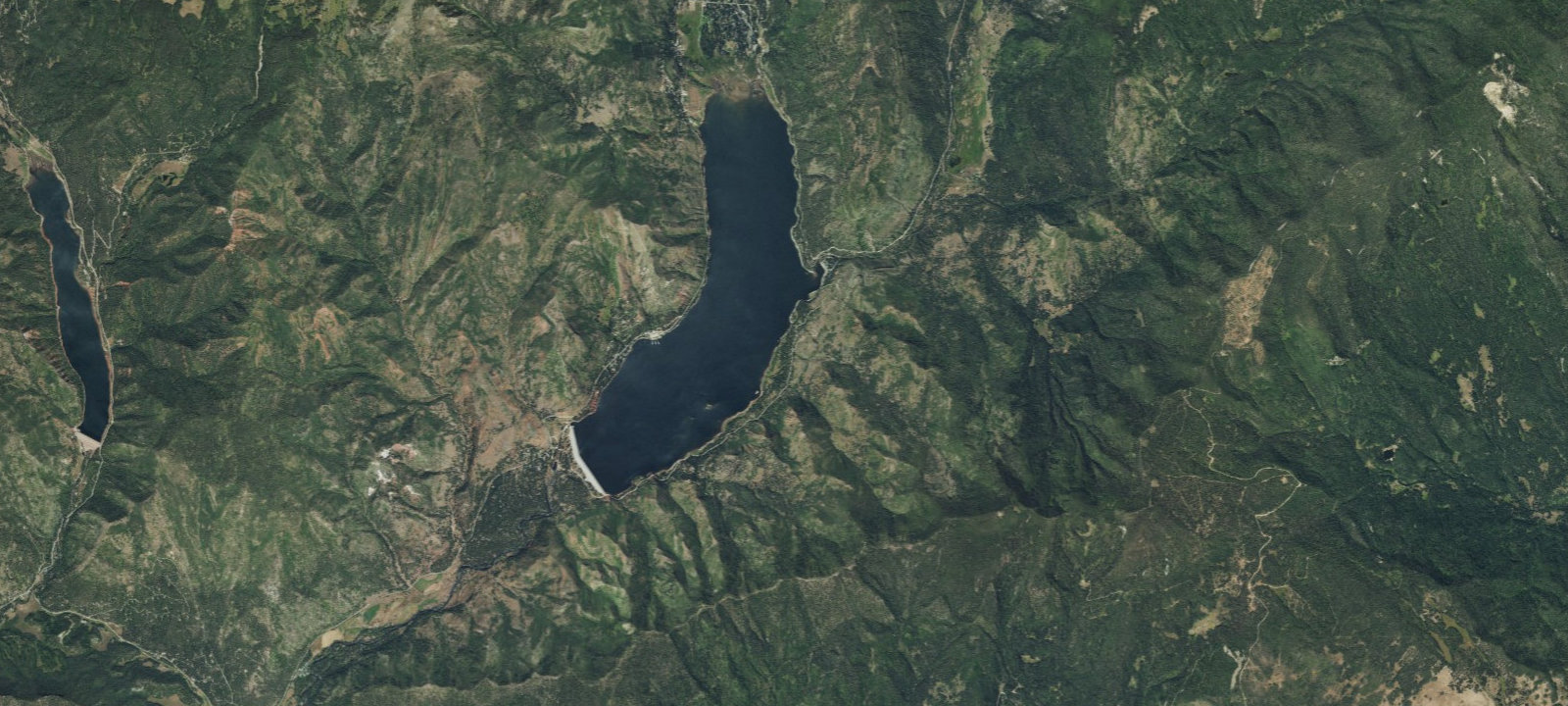 Map of North Canyon Campground