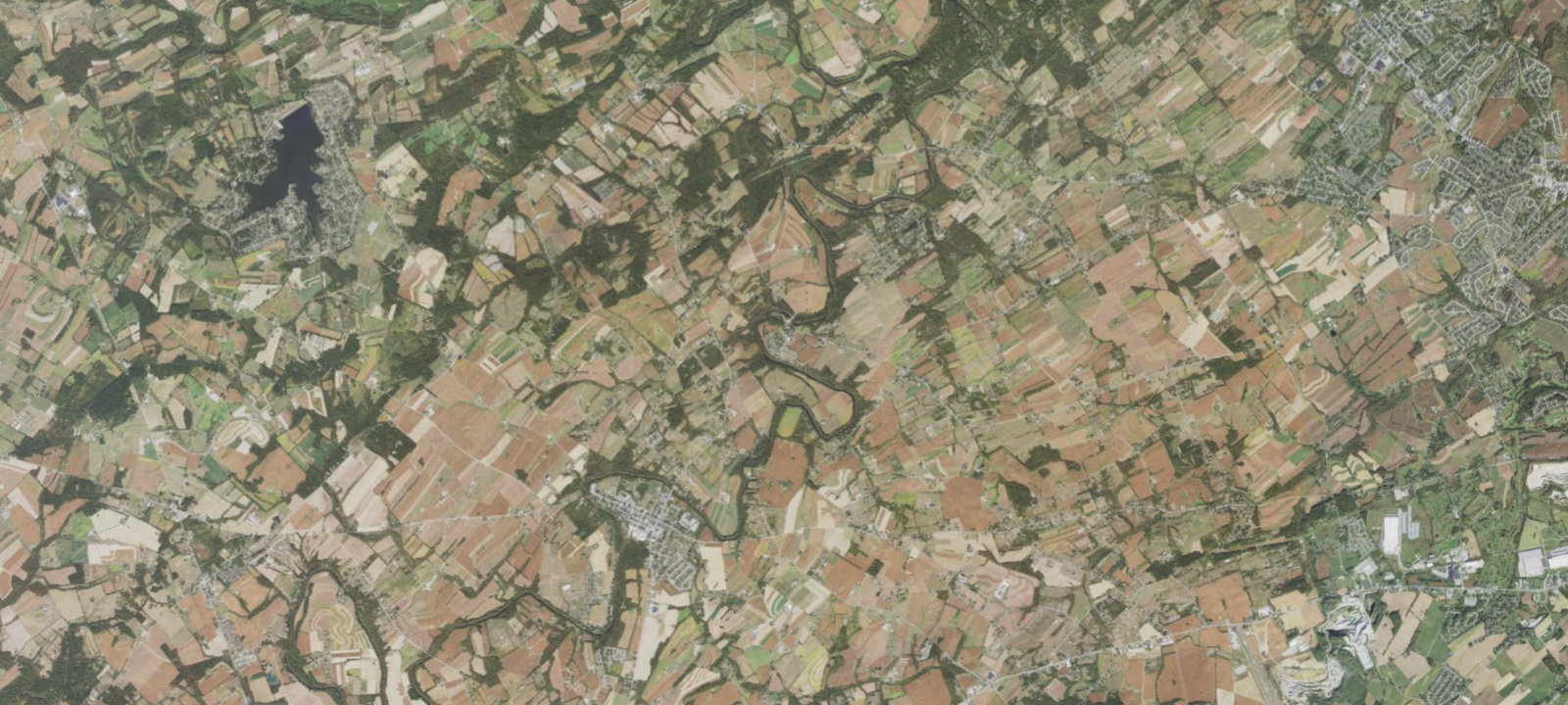 Map of Thousand Trails Gettysburg Farm