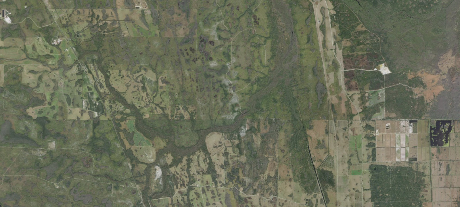 Map of Little Scrub