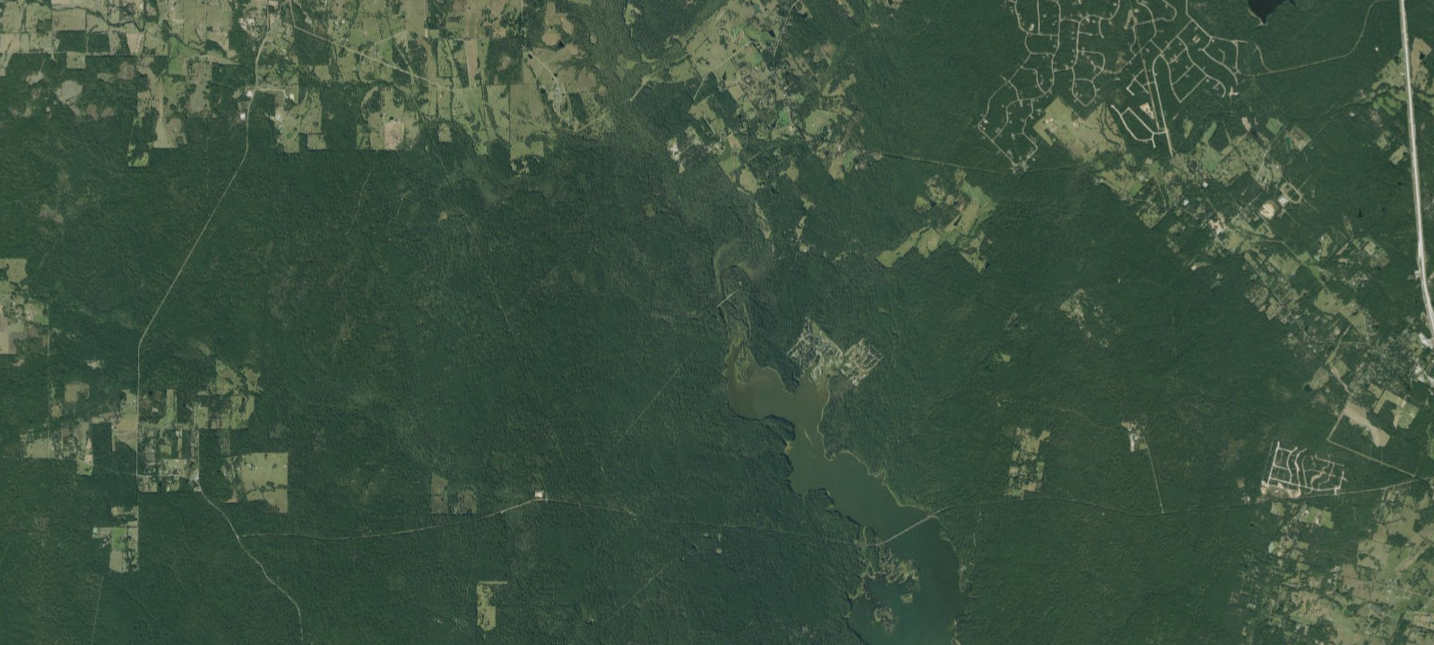 Map of Stubblefield Lake Recreation Area