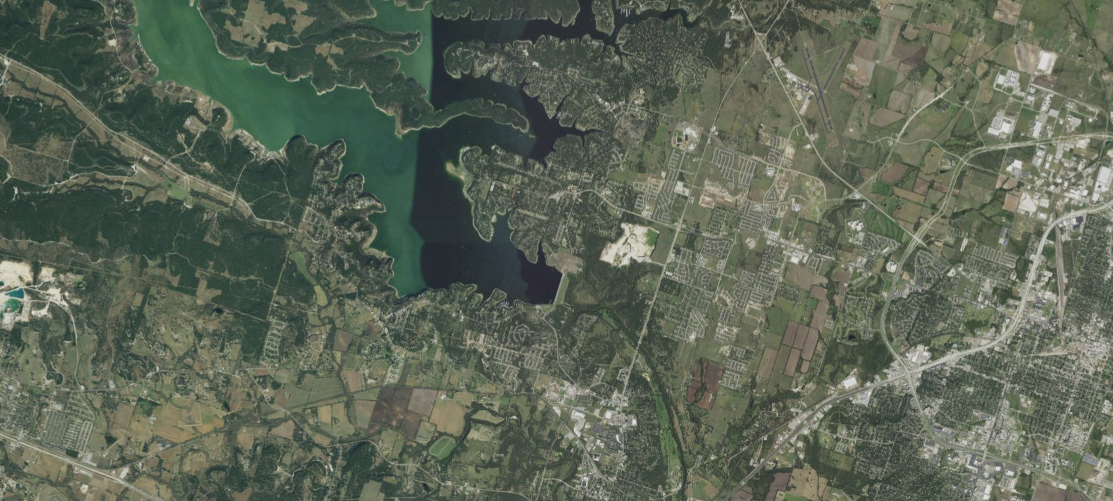 Map of Live Oak Ridge