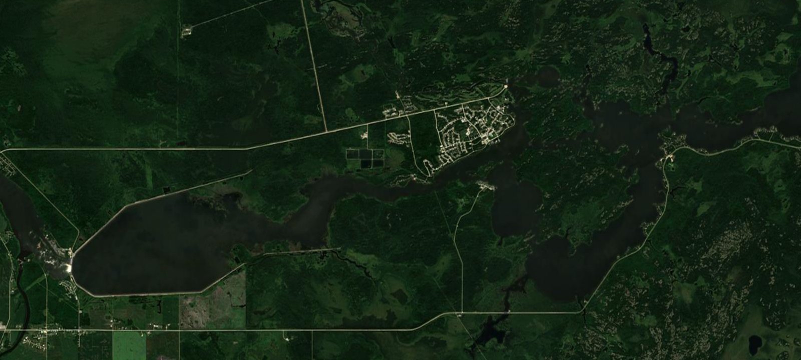Map of Pinawa Landing