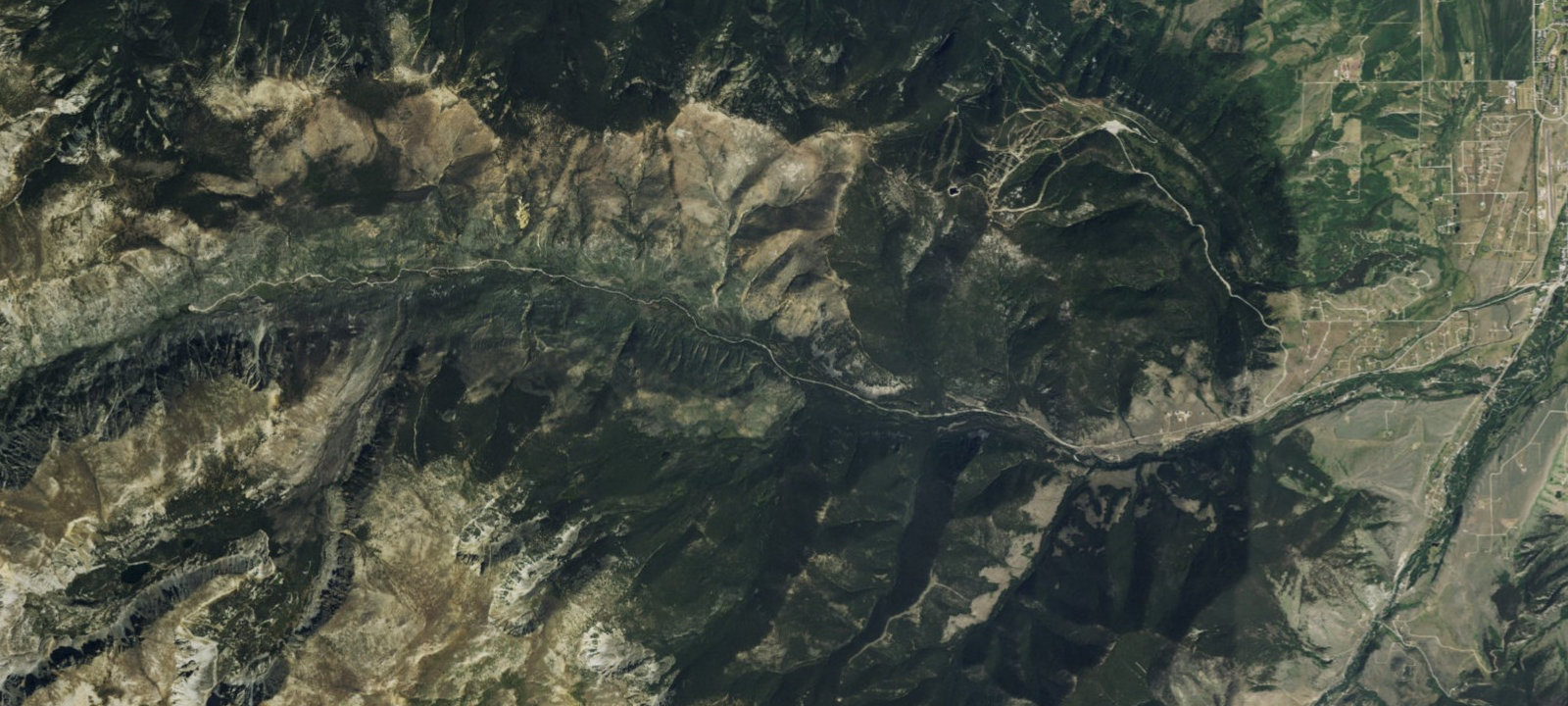 Map of Basin Campground