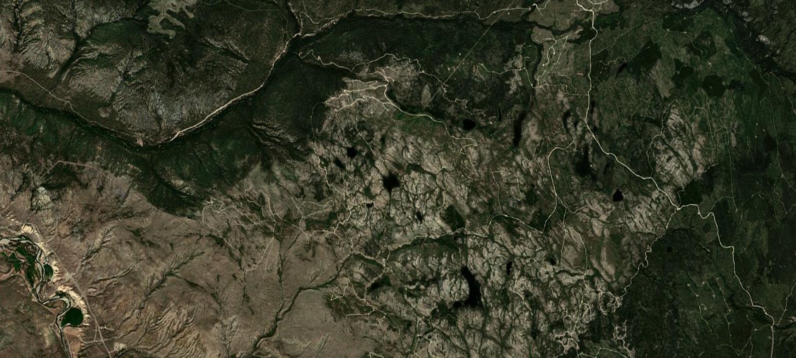 Map of Abbot Lake Recreation Site
