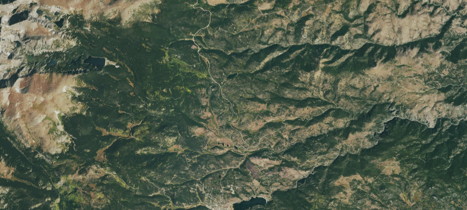 Map of Gordon Gulch Dispersed Camping Area