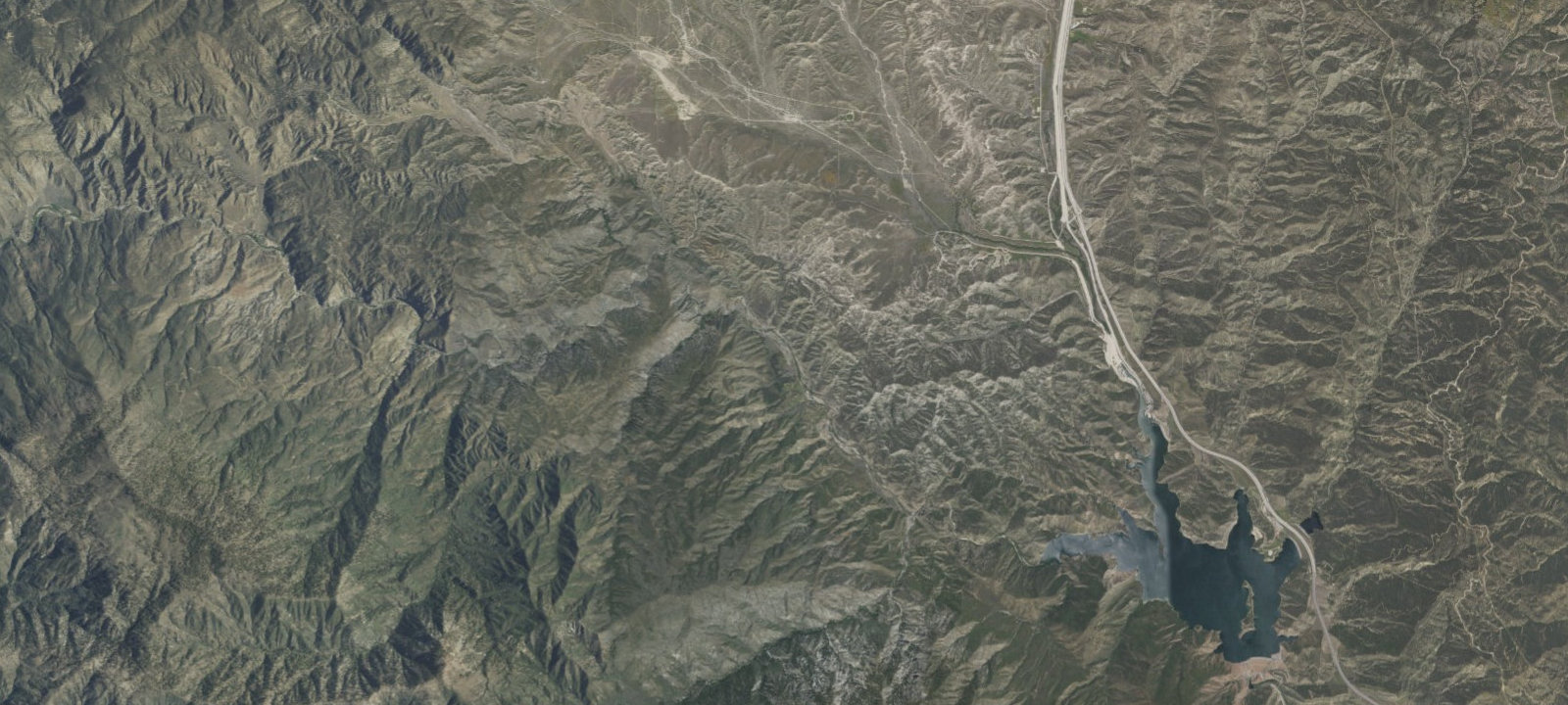 Map of Hardluck Campground