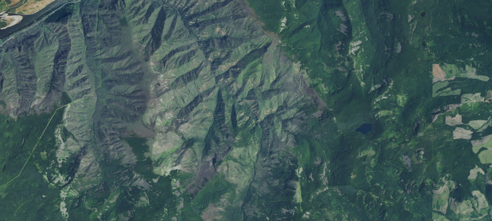 Map of Blue Grouse Campsite