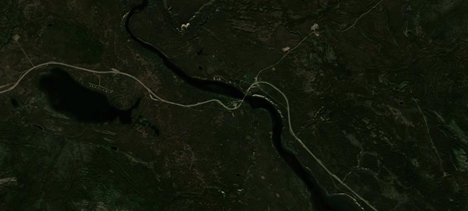 Map of Johnson's Crossing Lodge