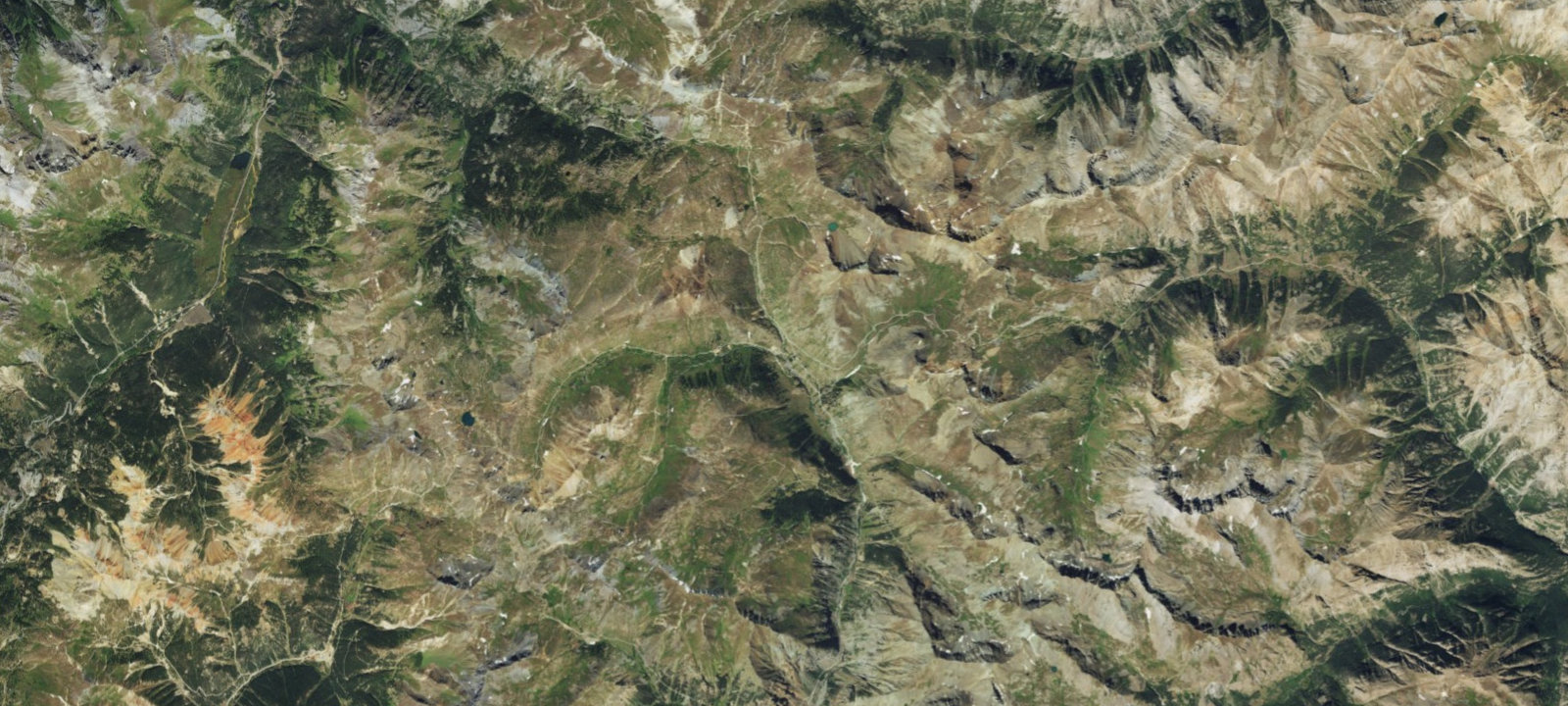 Map of Animas Fork Camp 2