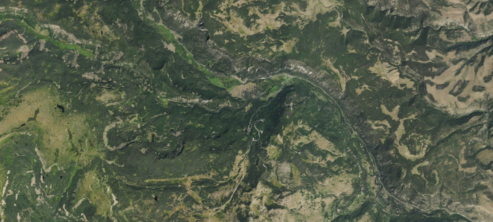 Map of Old Elk Creek