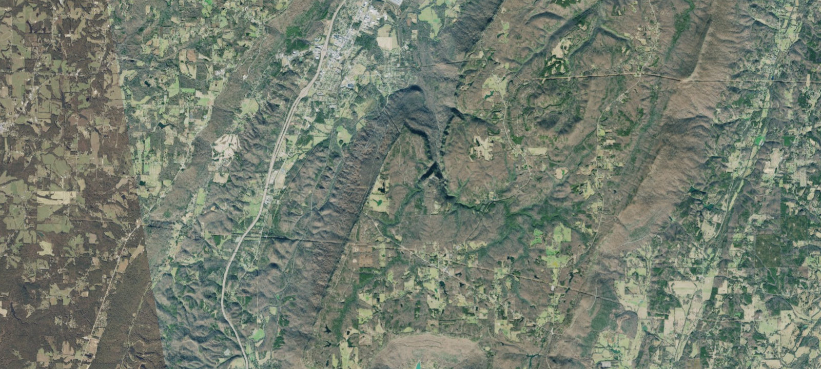 Map of Cloudland Canyon State Park Yurt 2