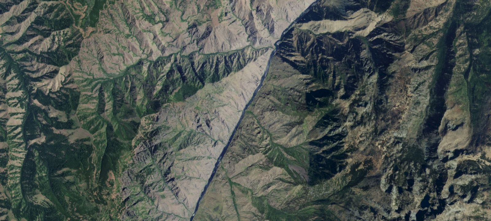 Map of Three Creek Campsite